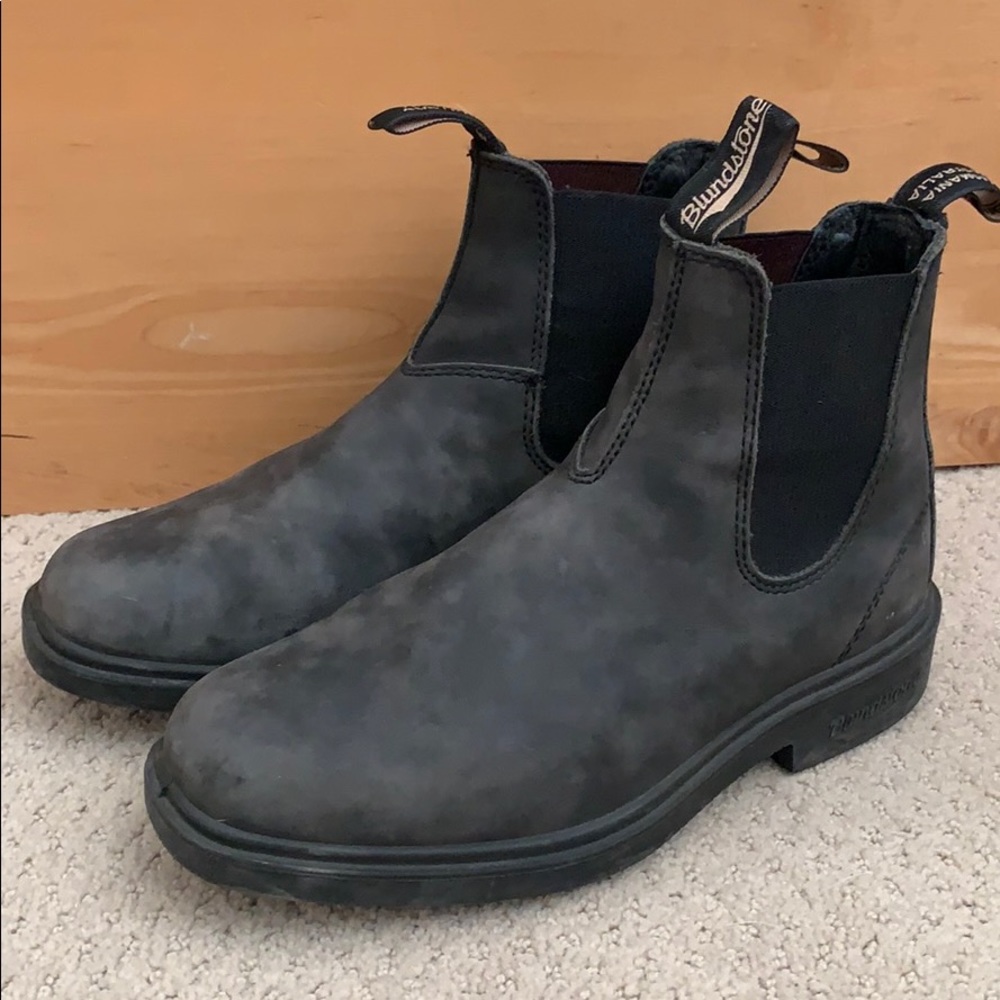 Blundstone dress series chelsea boot rustic black